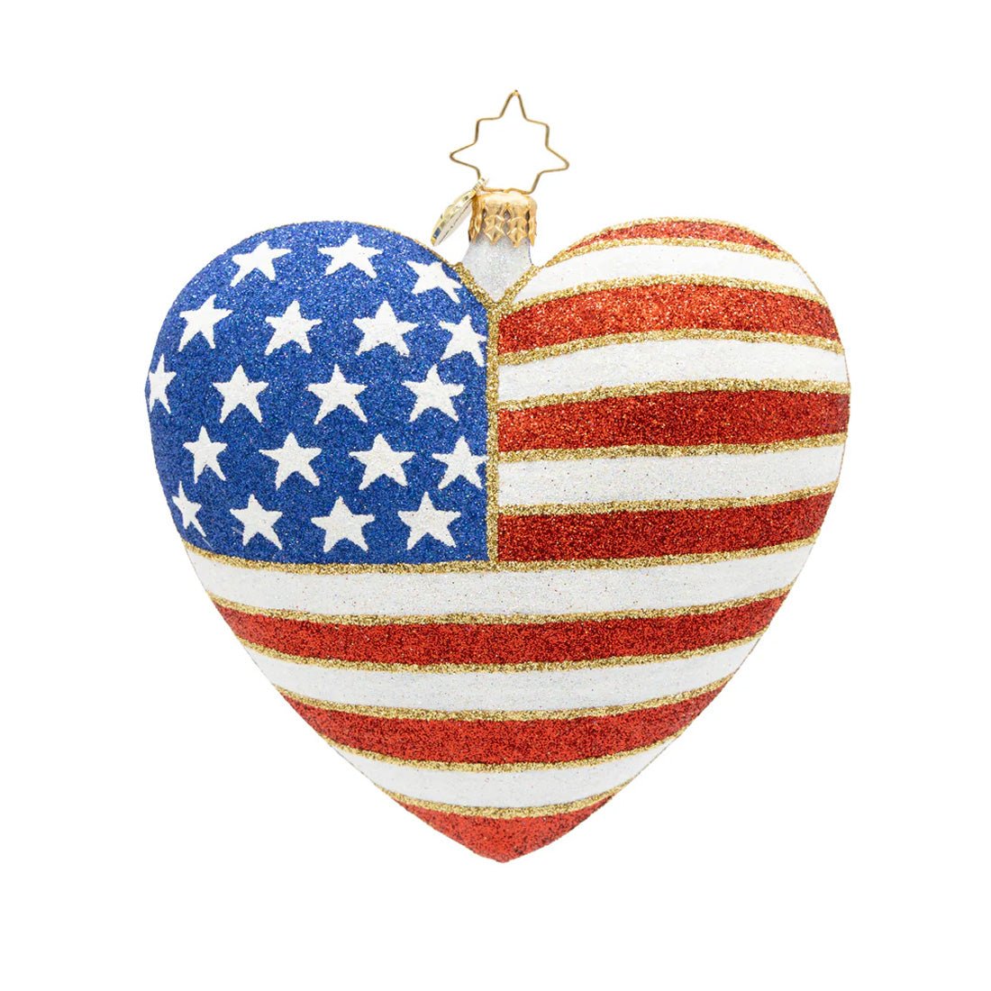 2026 Heart Of Independence 250 Years Ornament