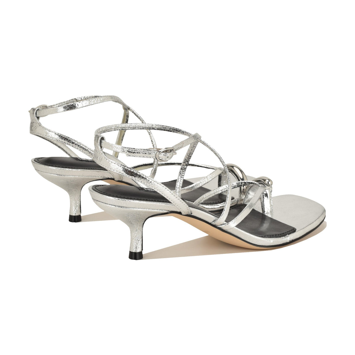 Mays Strappy Kitten Heel Sandals