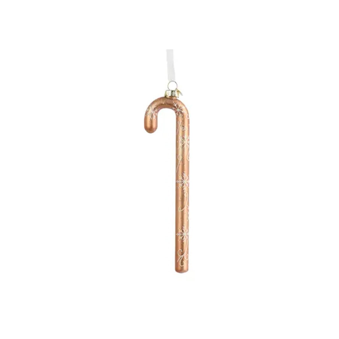Gingerbread Candy Cane Ornament