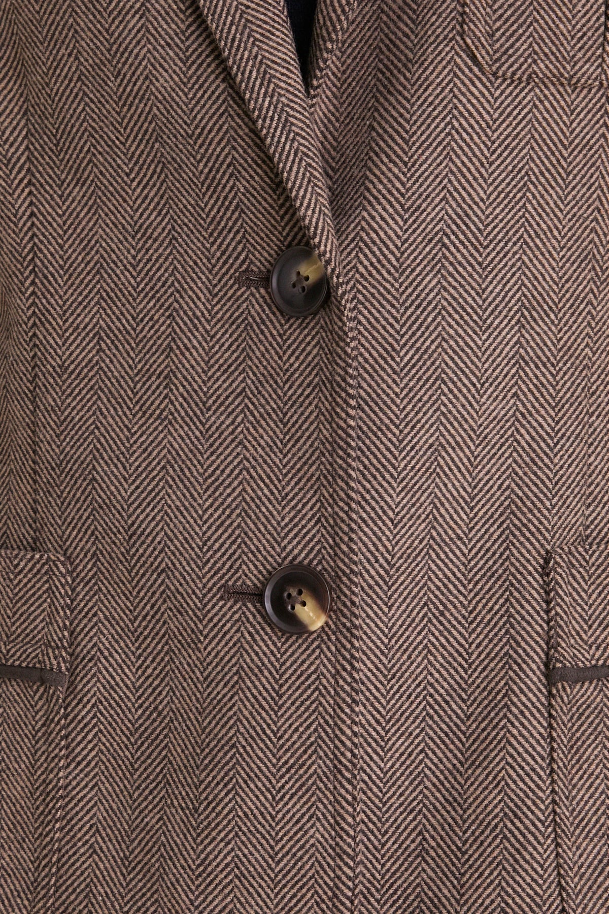 Chestnut Herringbone Cawley Blazer