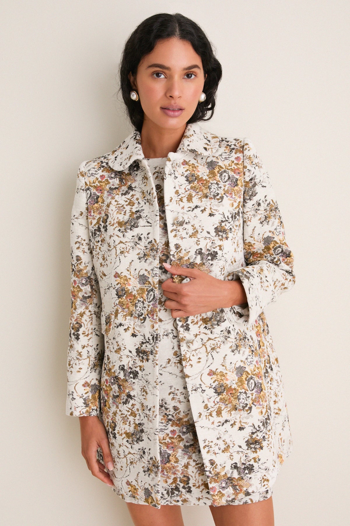 Georgetown Chenille Jacquard Patton Coat