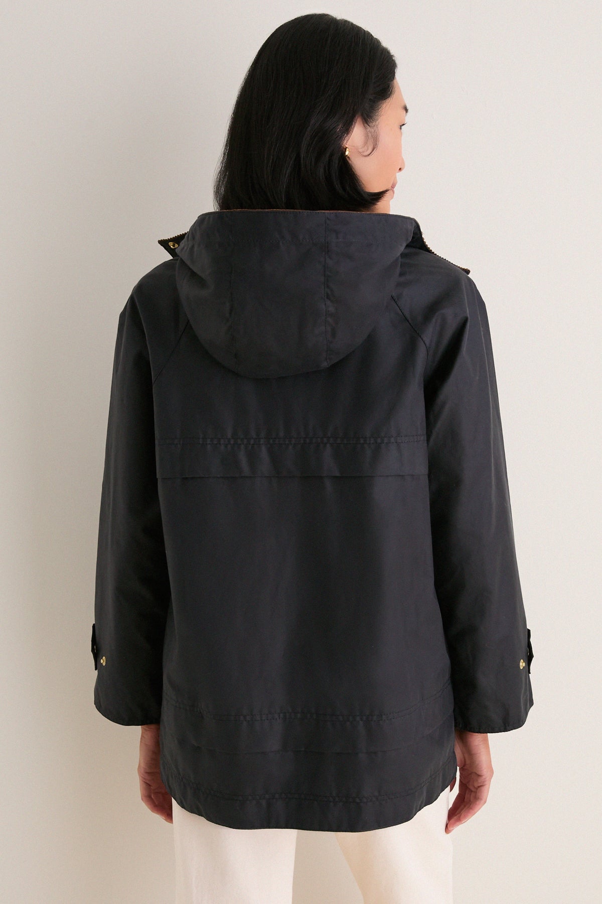 Exclusive Navy and Ancient Wrenwood Wax Jacket