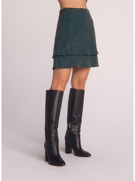 LAYERED MINI SKIRT