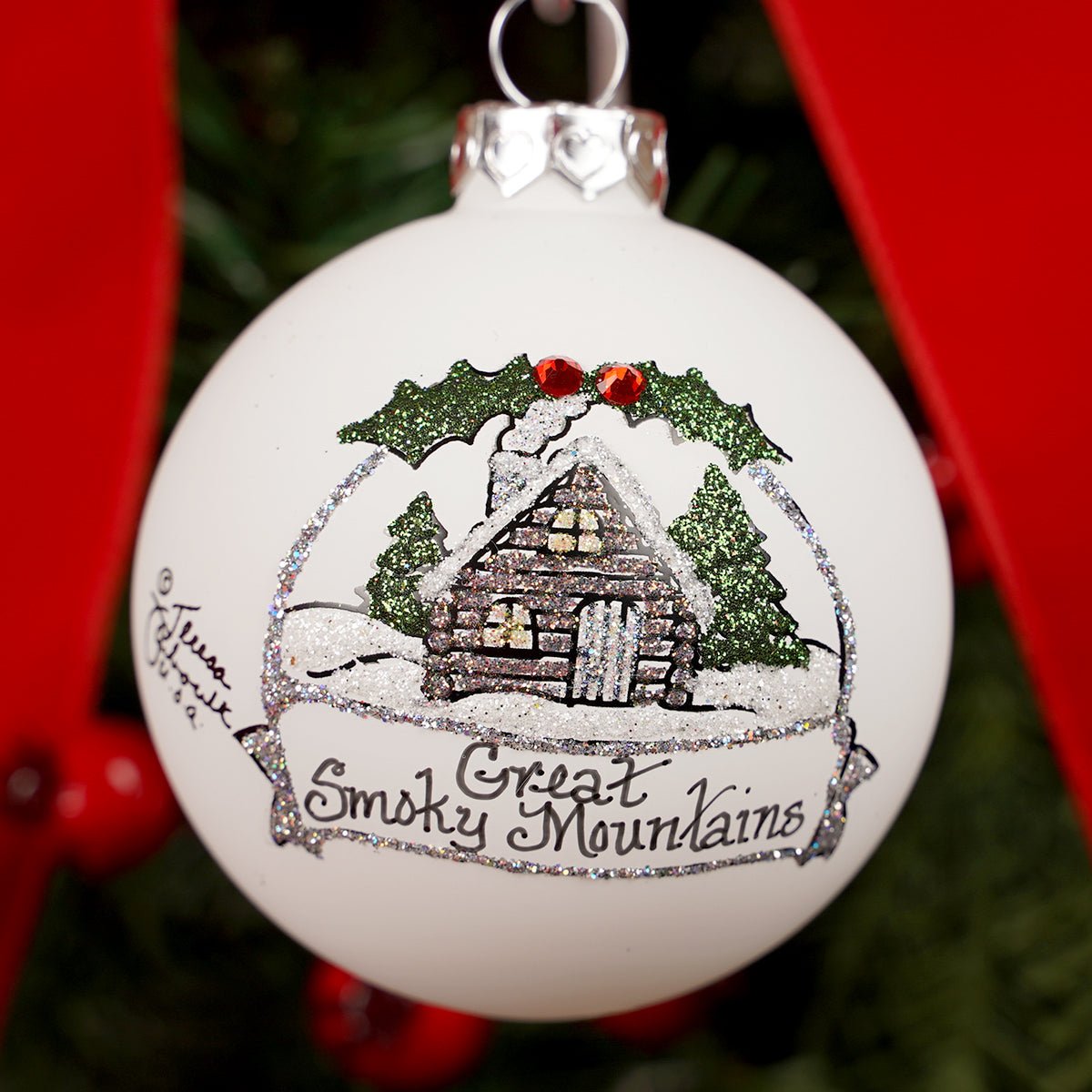Great Smoky Mountains Cabin Ornament