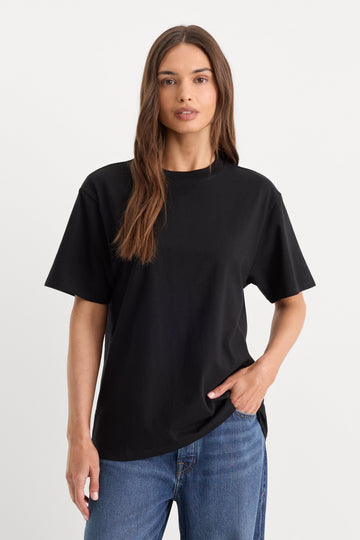 THE OVERSIZED TEE | BLACK001