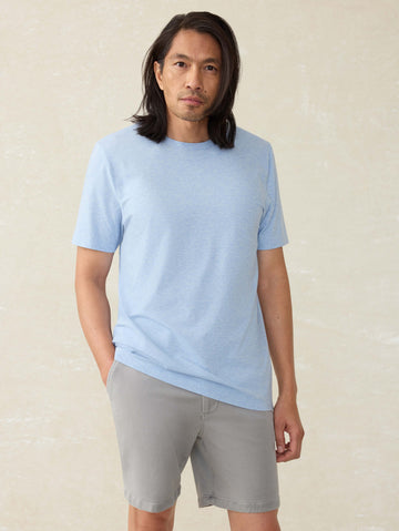 Short-Sleeve Movement T-Shirt - Cardiff Blue Heather
