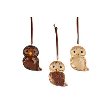 Brown Owl Ornament