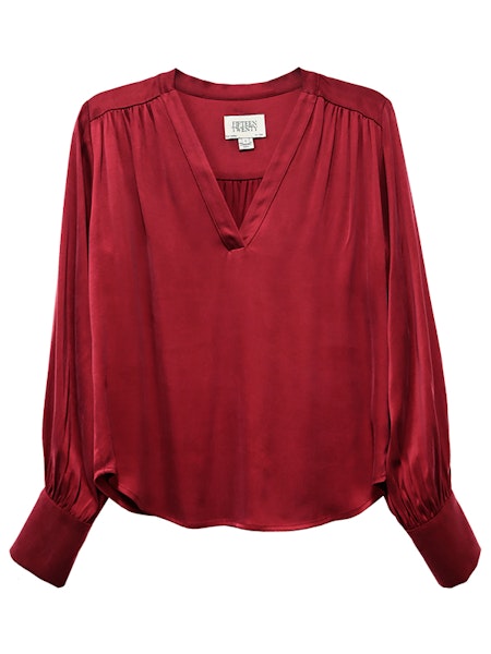 TRISTA V NECK BLOUSE