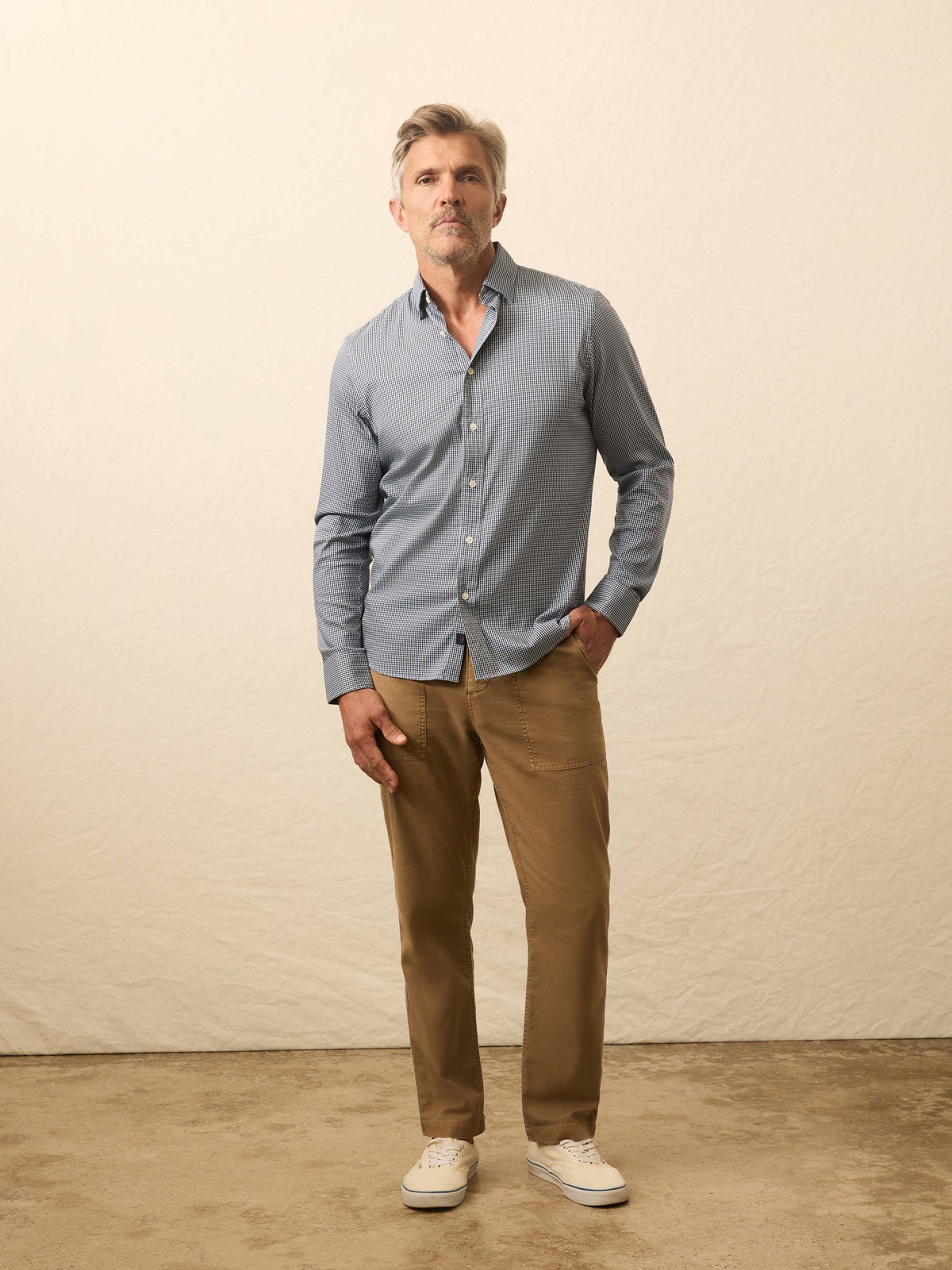 The Movement Shirt - Polar Blue Gingham