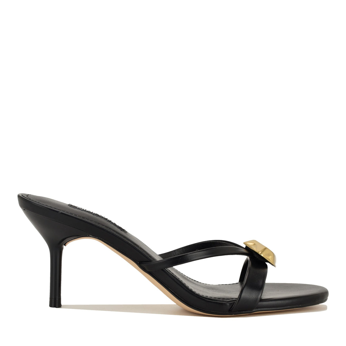 Ernise Heeled Mule Sandals