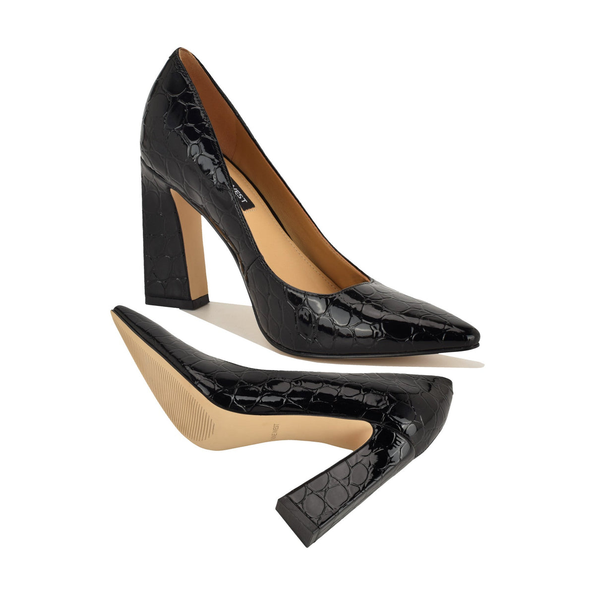 Tamant Block Heel Dress Pumps