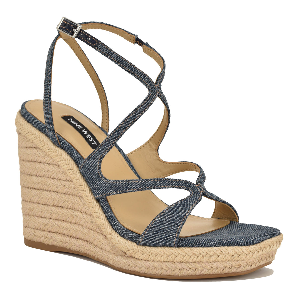 Adriane Strappy Wedge Sandals