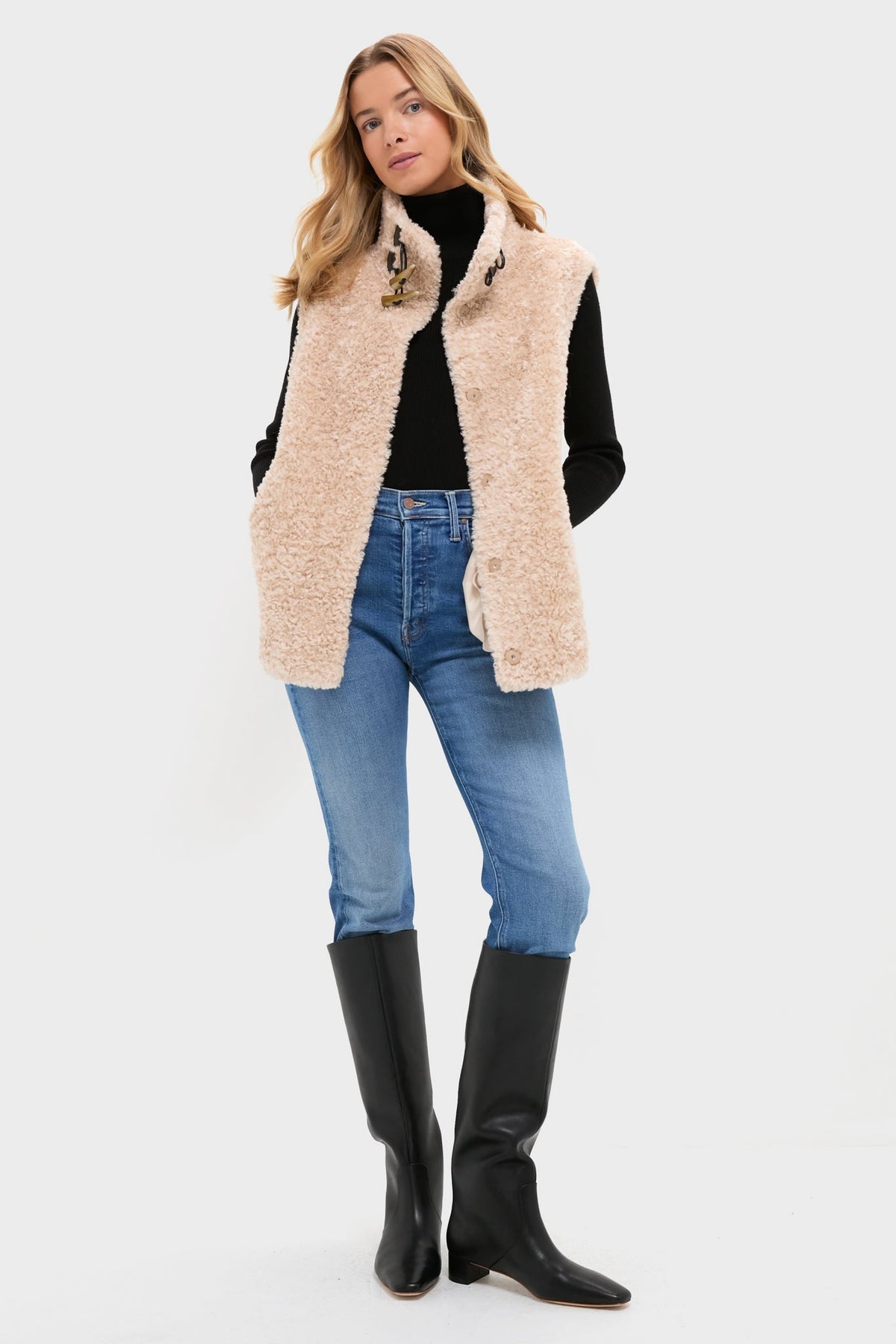Tan Sherpa Wilson Vest