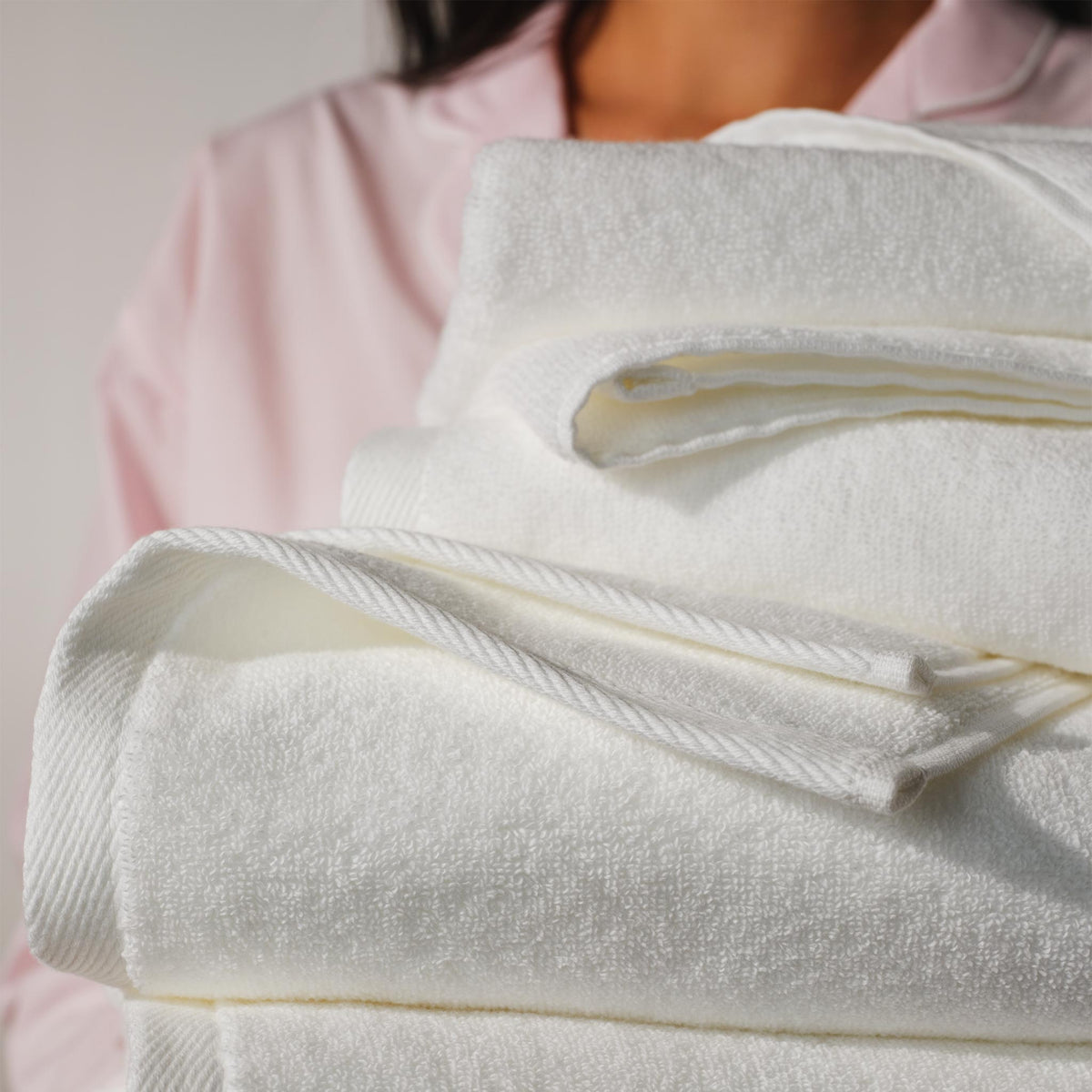 Plush Turkish Cotton Hand Towels Set of 2 - Last Call