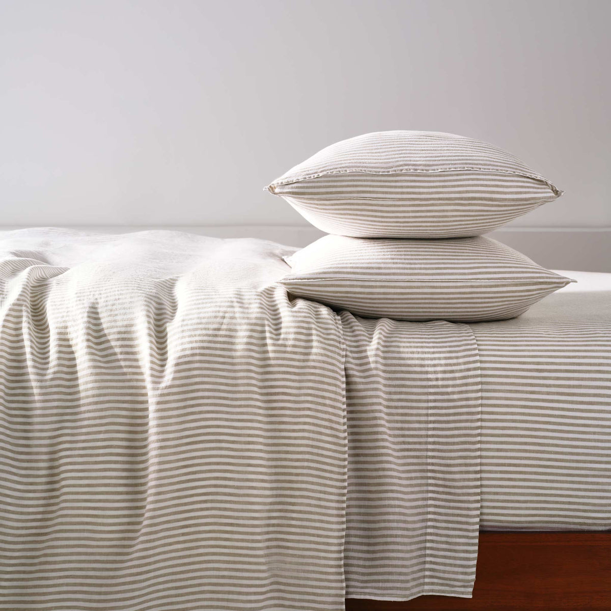 Washed European Linen Duvet Set Bundle