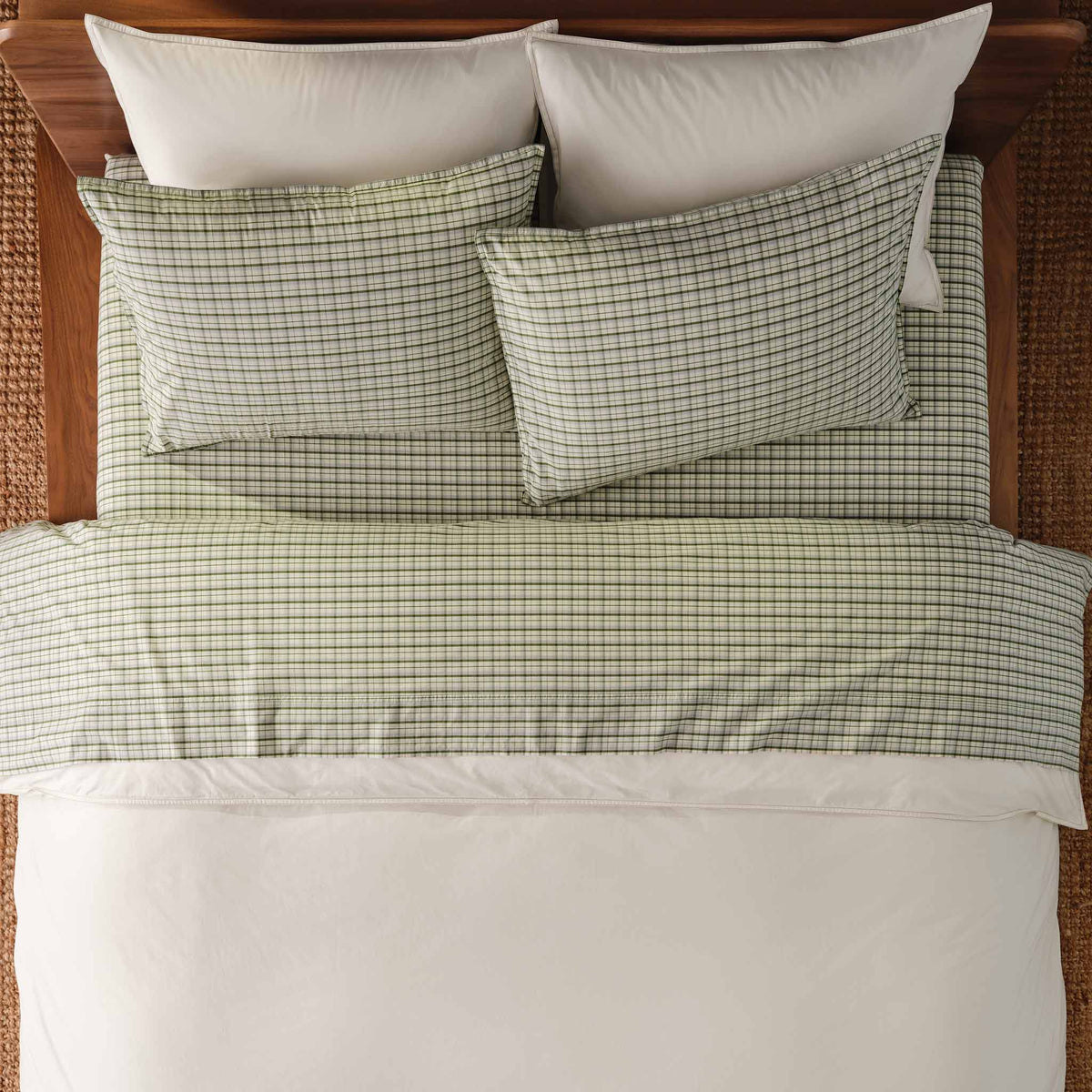 Washed Classic Percale Duvet Cover