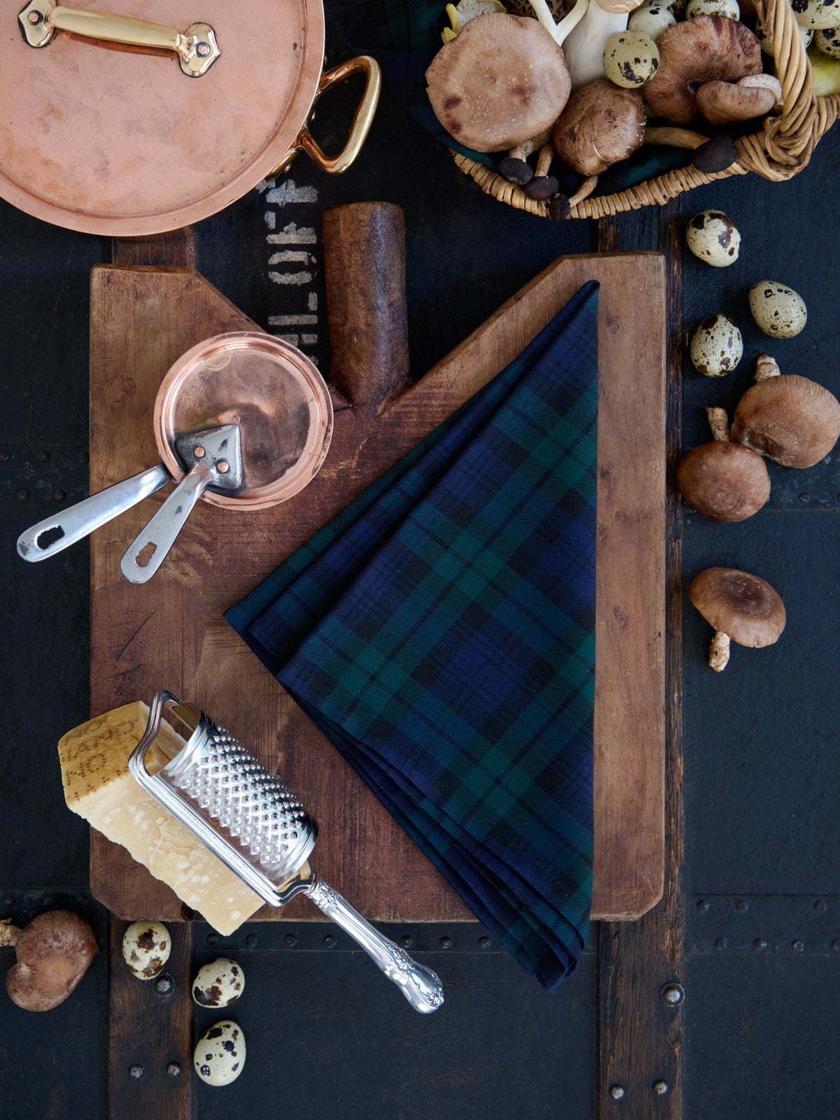 Black Watch Tartan Table Linen Collection