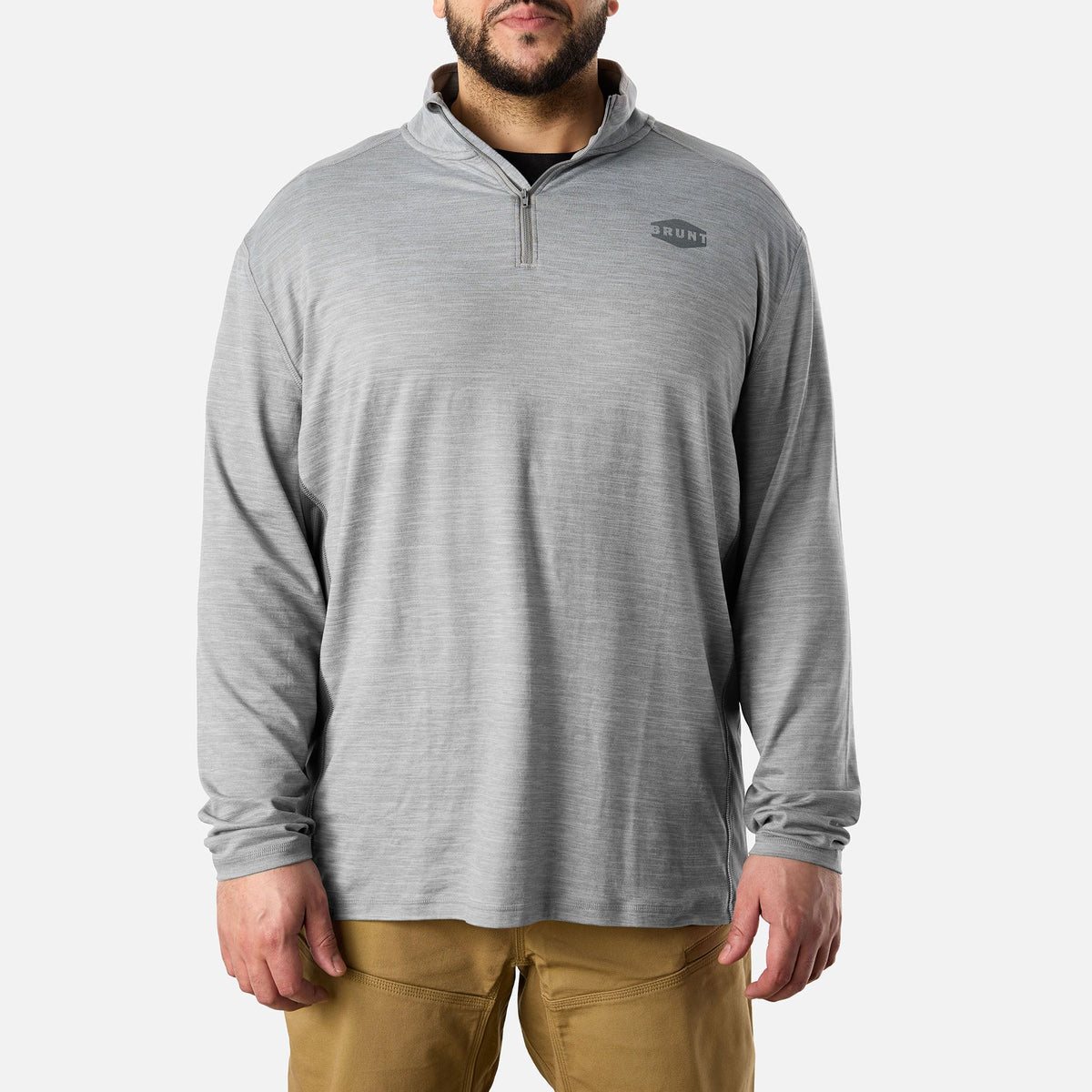 The McKenna 1/4 Zip Long Sleeve Tech Shirt
