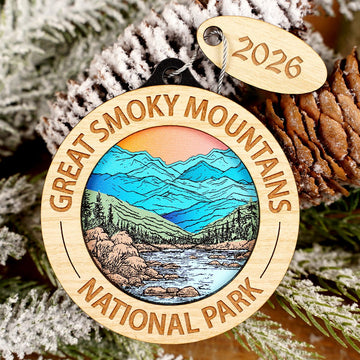 Great Smoky Mountains NP River Ornament
