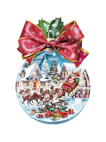 Christmas Eve Bauble Large Puzzle Cracker