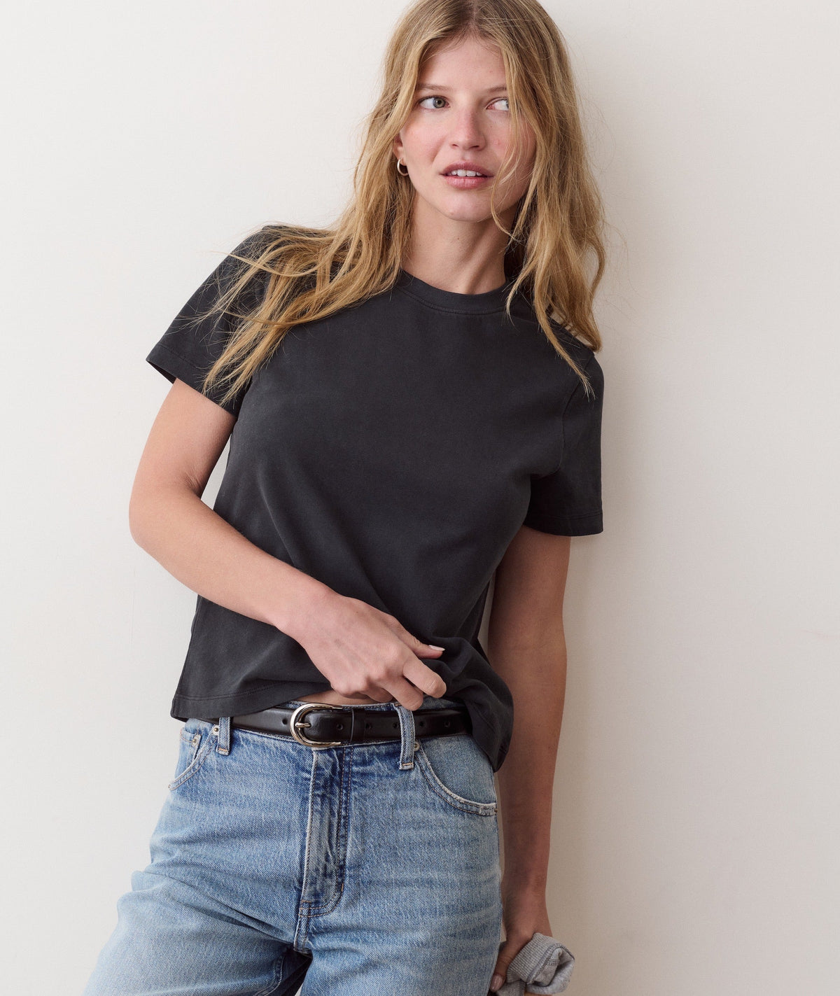 Dream Jersey Shrunken Crew Tee