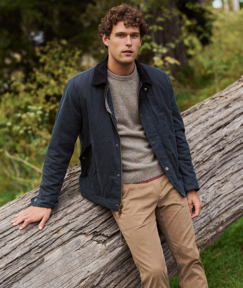 Weston Wax Canvas Barn Jacket