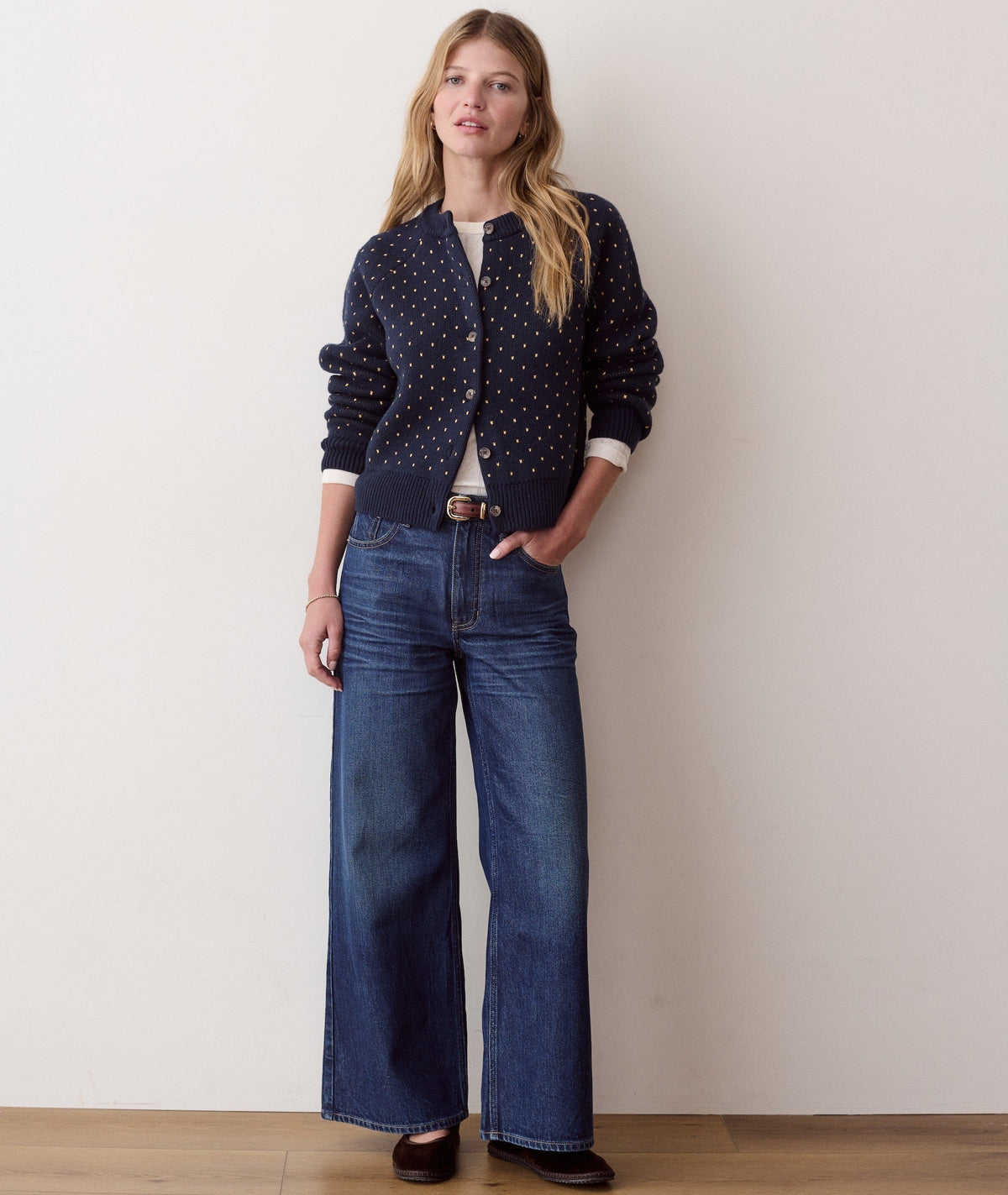 Iris Crewneck Cardigan