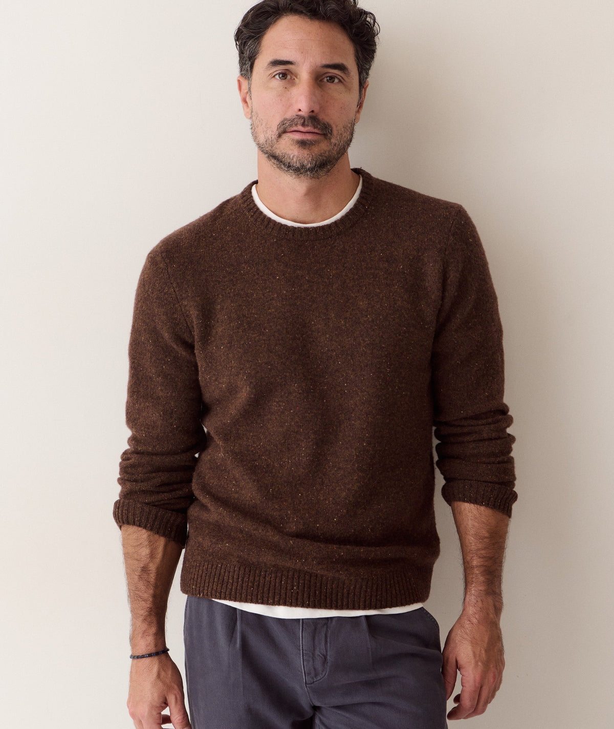 Coastal Merino Crewneck Sweater