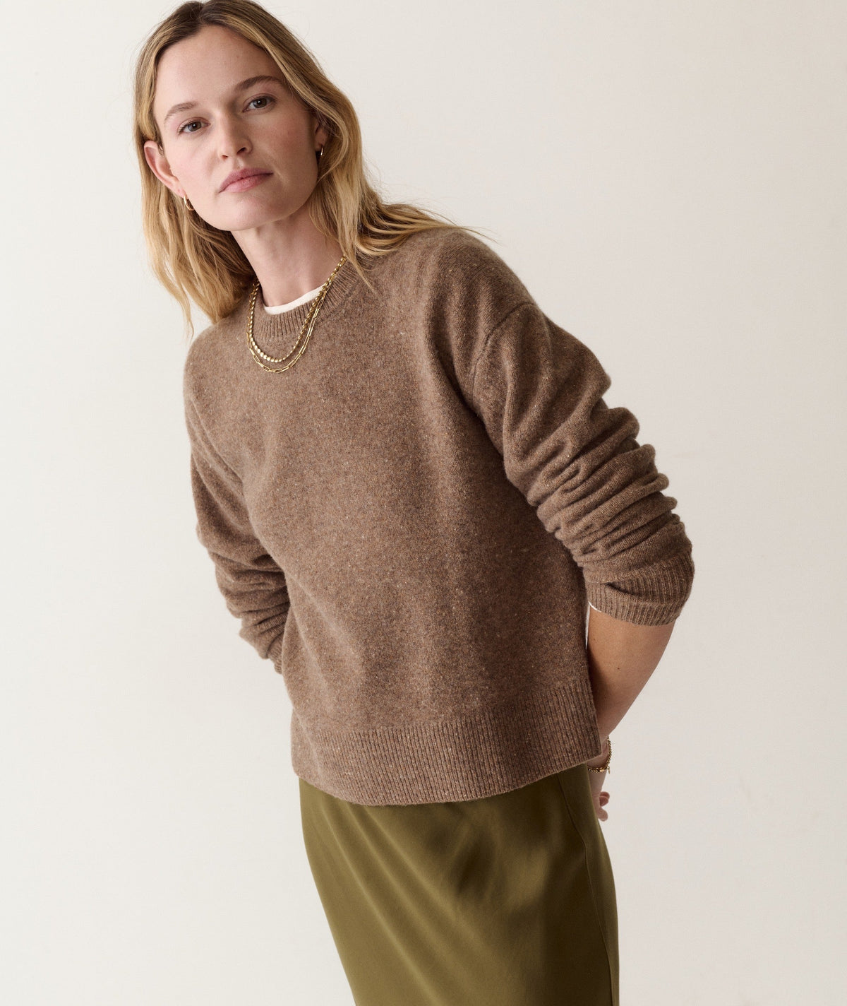 Coastal Merino Crewneck Sweater
