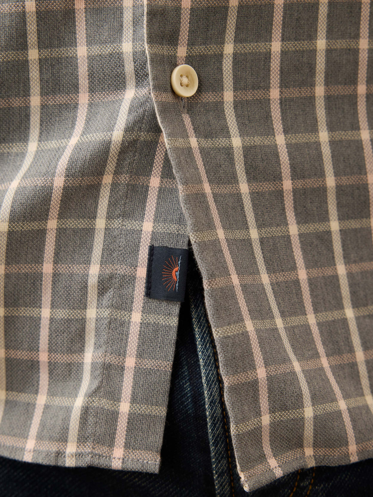 Movement Monterey Shirt - Cherry Wood Plaid