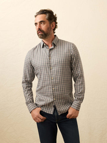 Movement Monterey Shirt - Cherry Wood Plaid