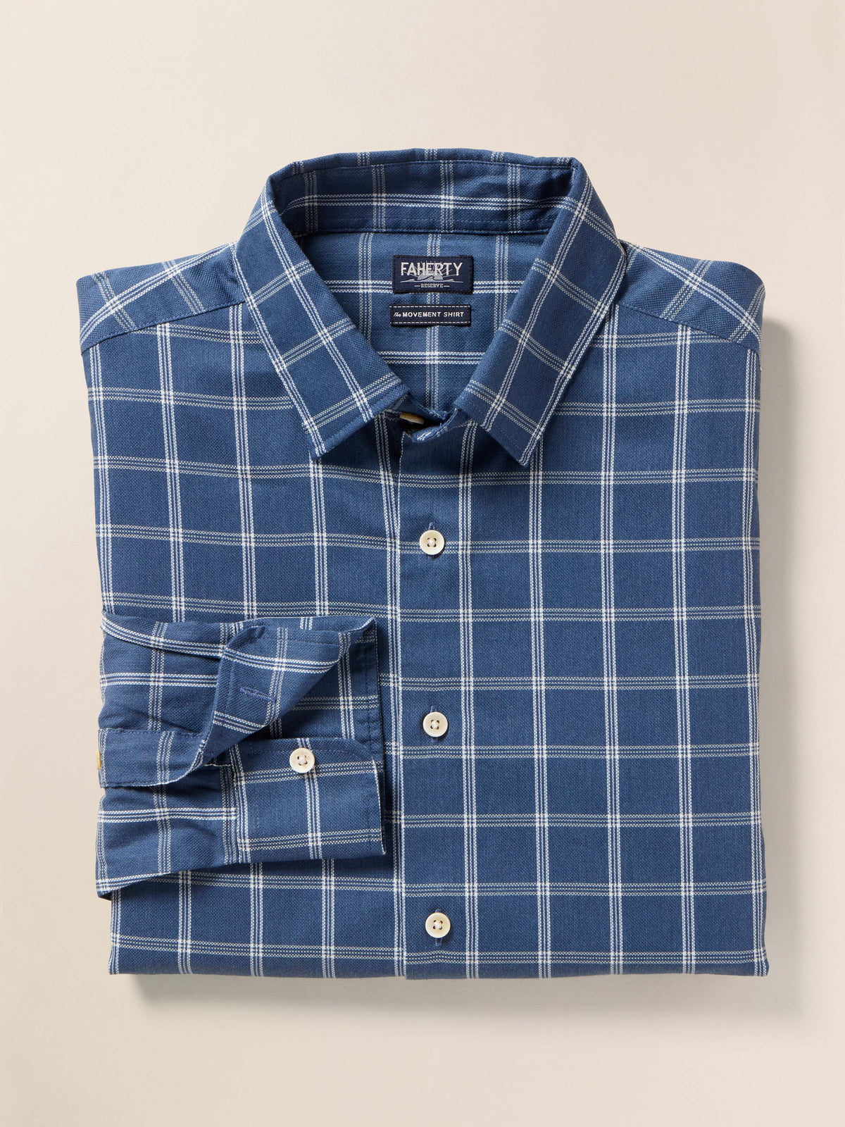 Movement Monterey Shirt - Midnight Cloud Plaid
