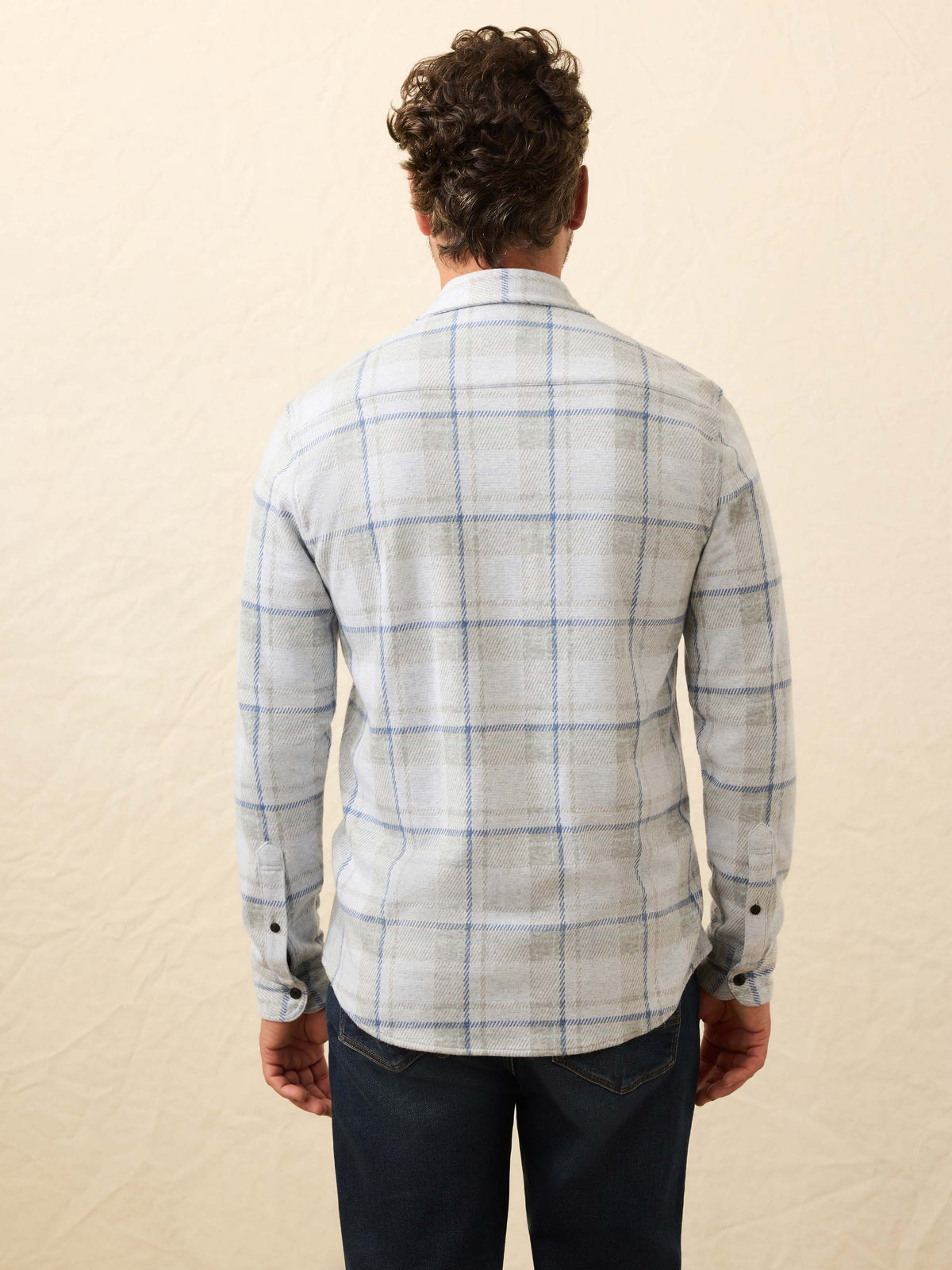 Legend Sweater Shirt - Maine Sky Plaid