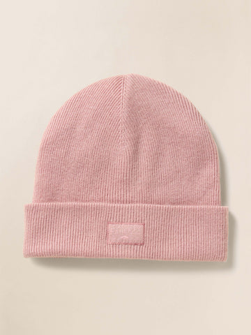Faherty Essential Beanie - Misty Rose