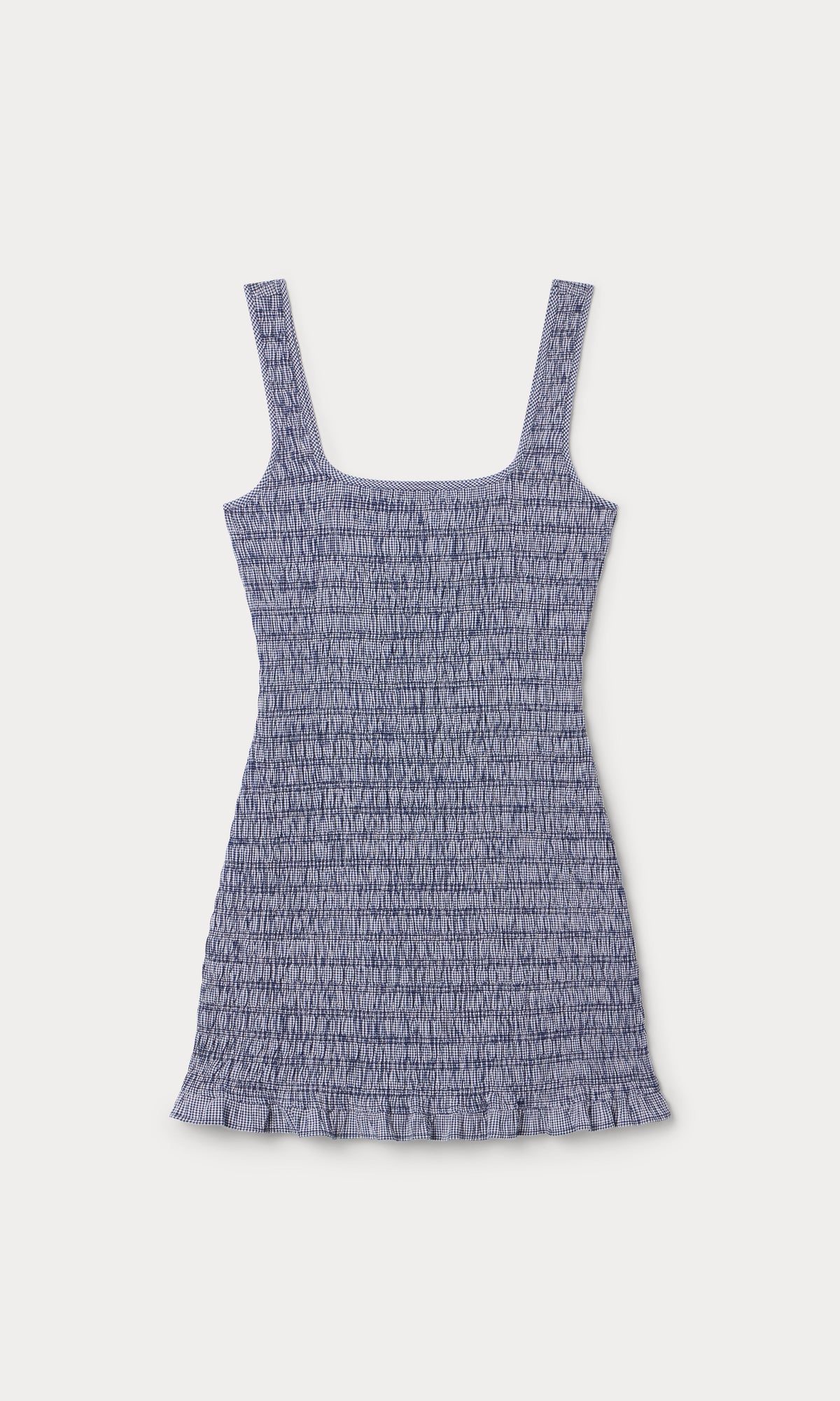 THE GARDEN DRESS | SHORE BLUE PLAID