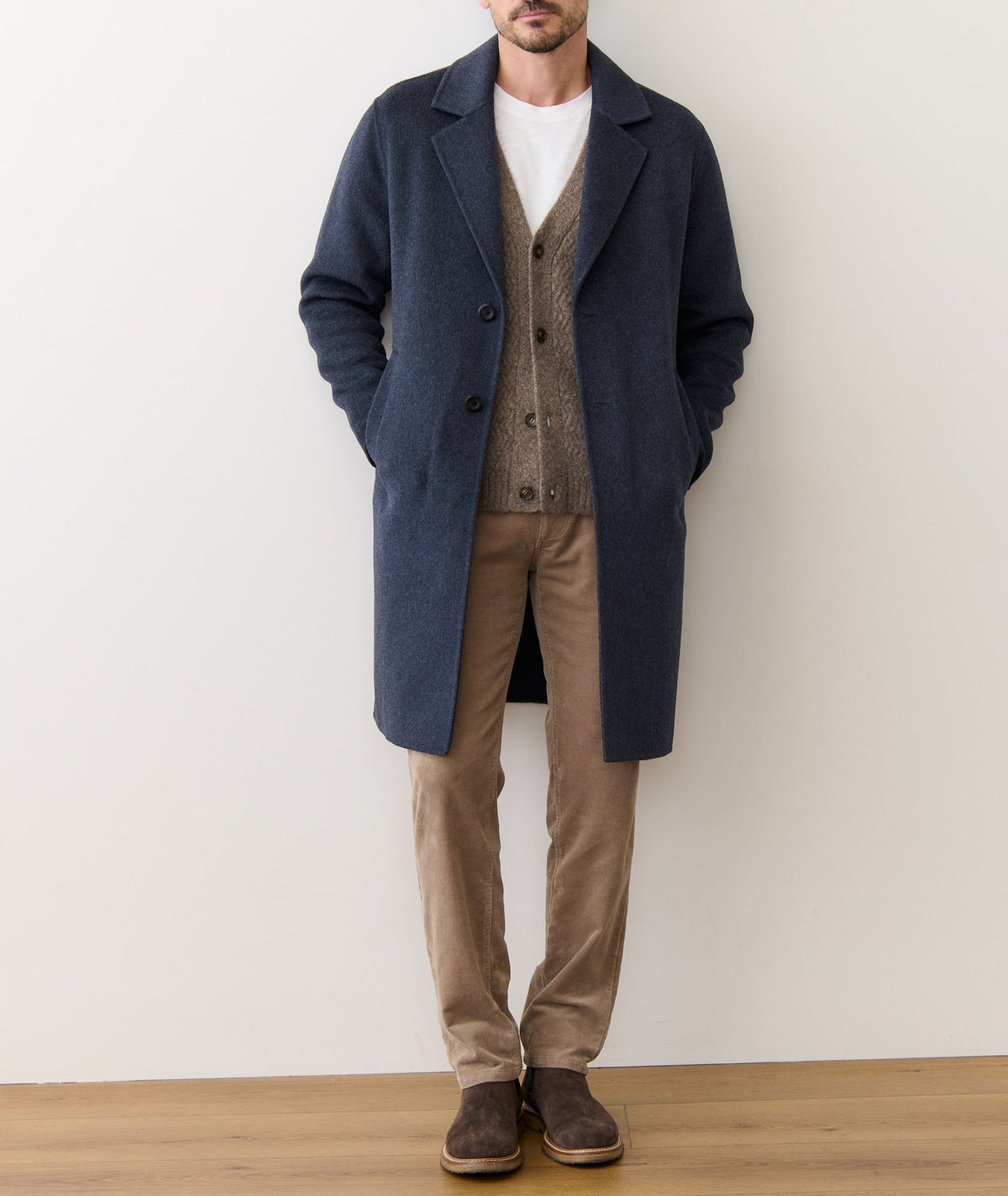 Irving Wool Longline Coat