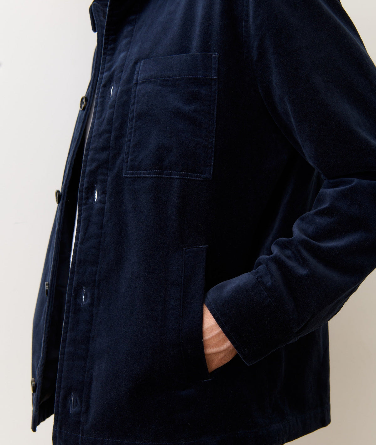 Lorenzo Velvet Overshirt