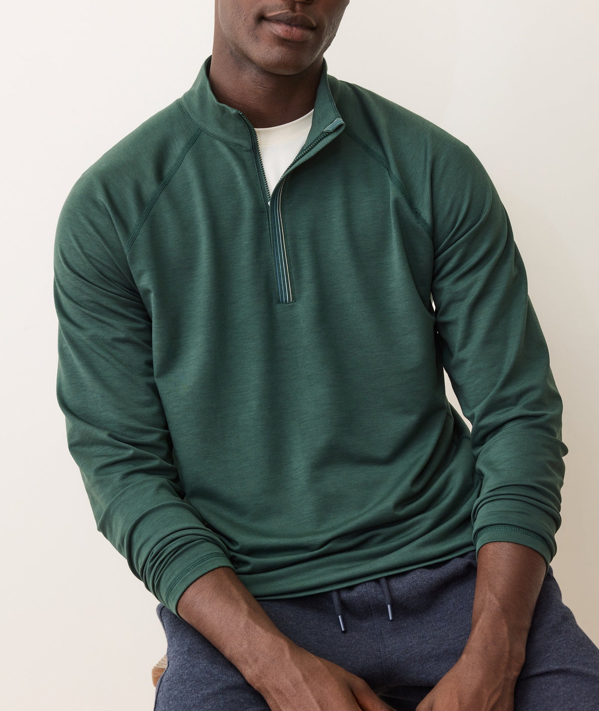 Double Knit Active Quarter Zip