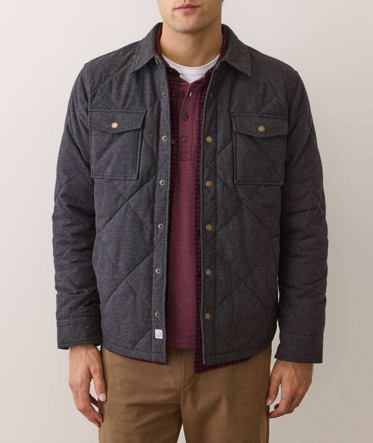Olin Quilted Overshirt
