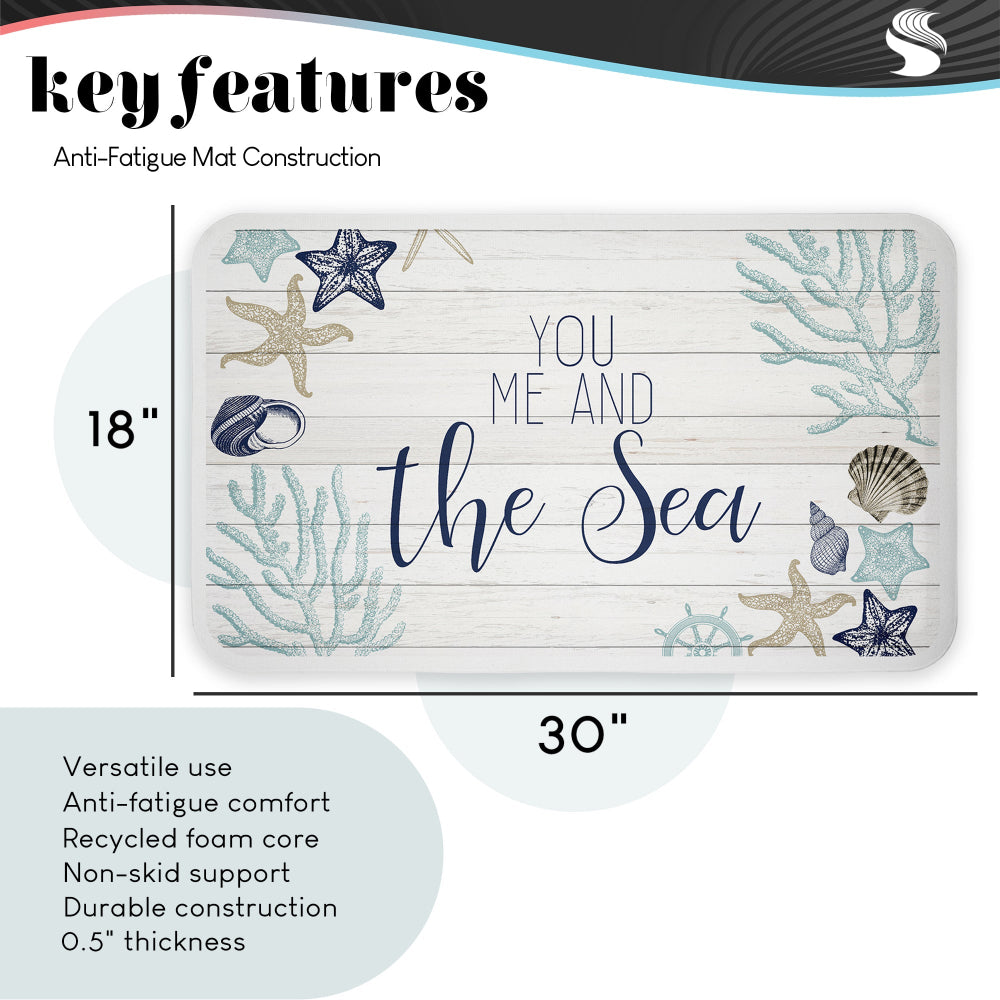 Kim Allen | Yellow Flower Garden Anti-Fatigue Mat