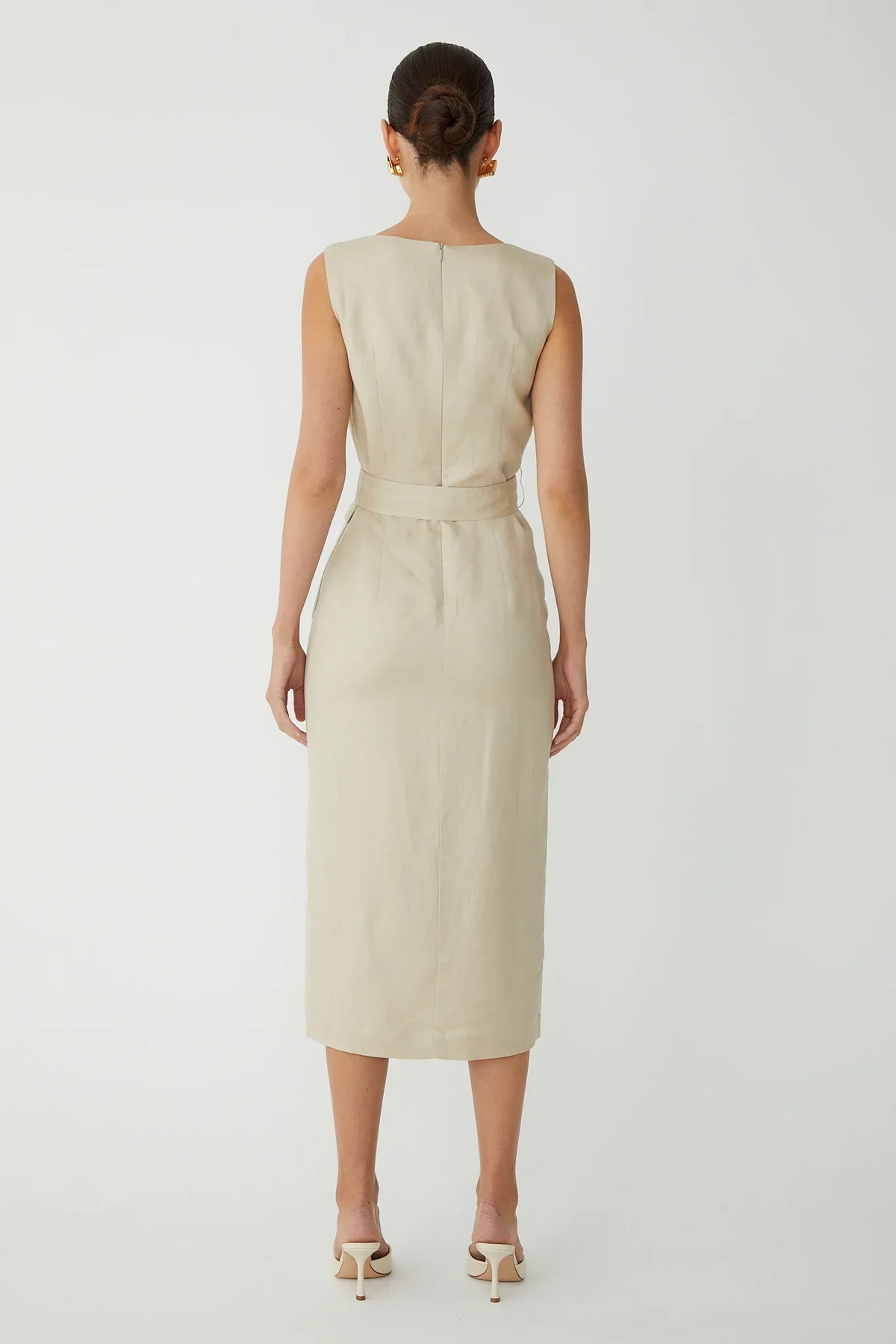 SONNA LONG DRESS WITH BELT