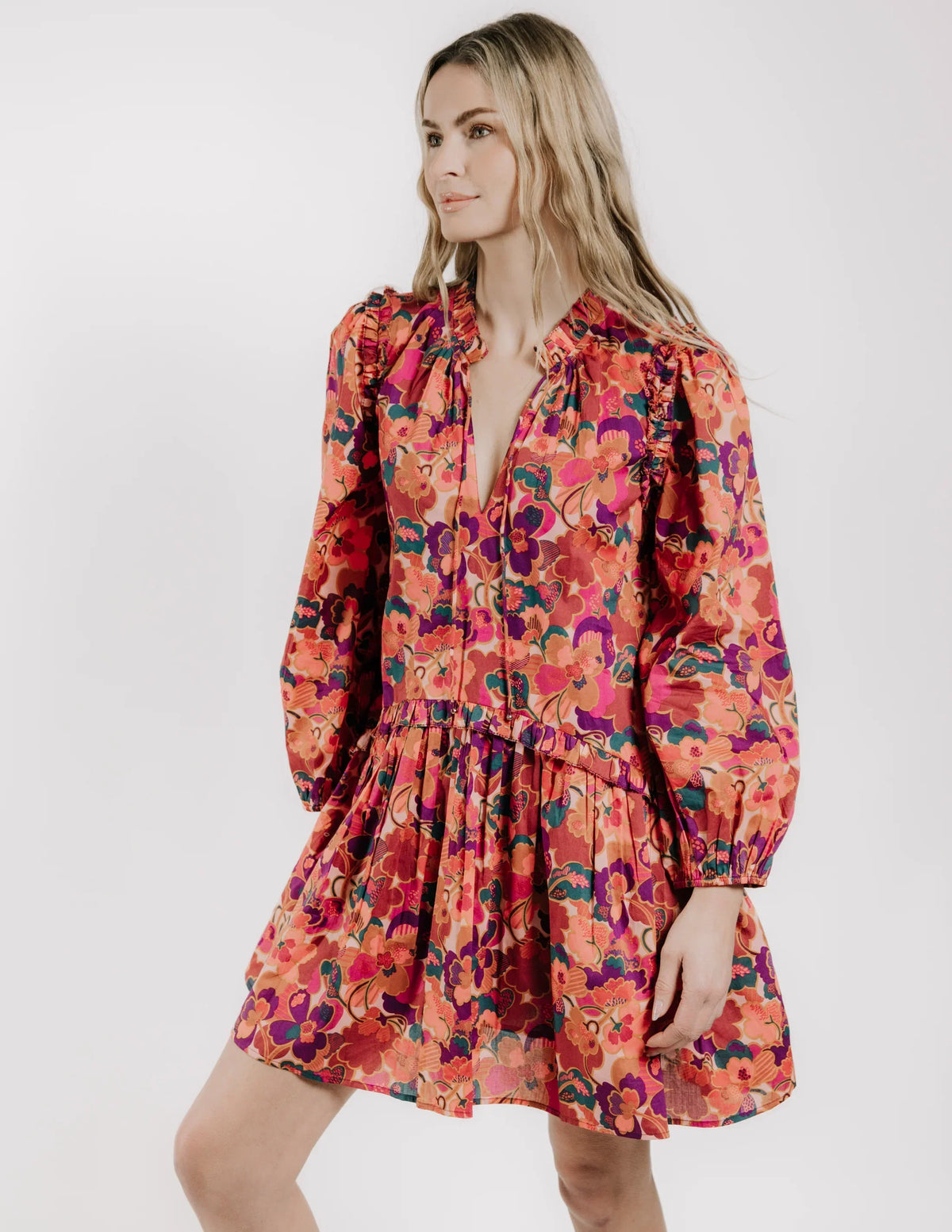 EDITH LONG SLEEVE DRESS