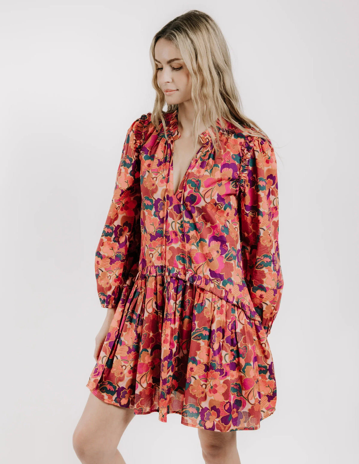 EDITH LONG SLEEVE DRESS
