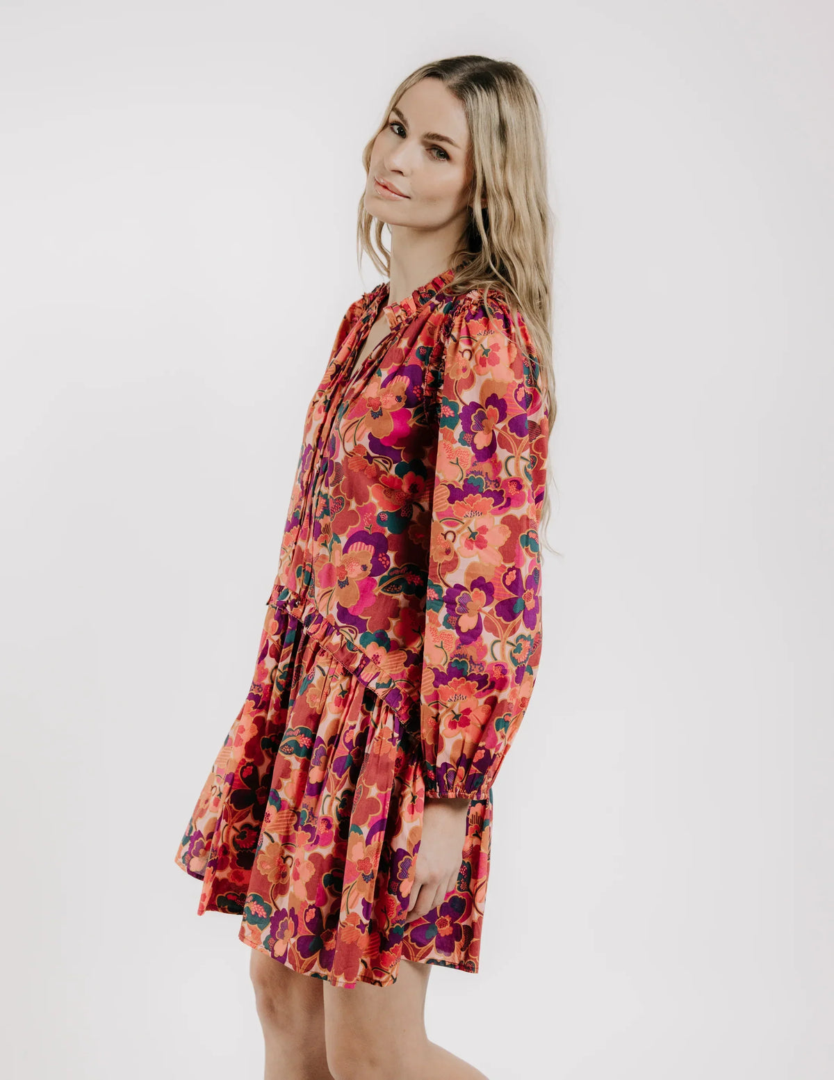EDITH LONG SLEEVE DRESS