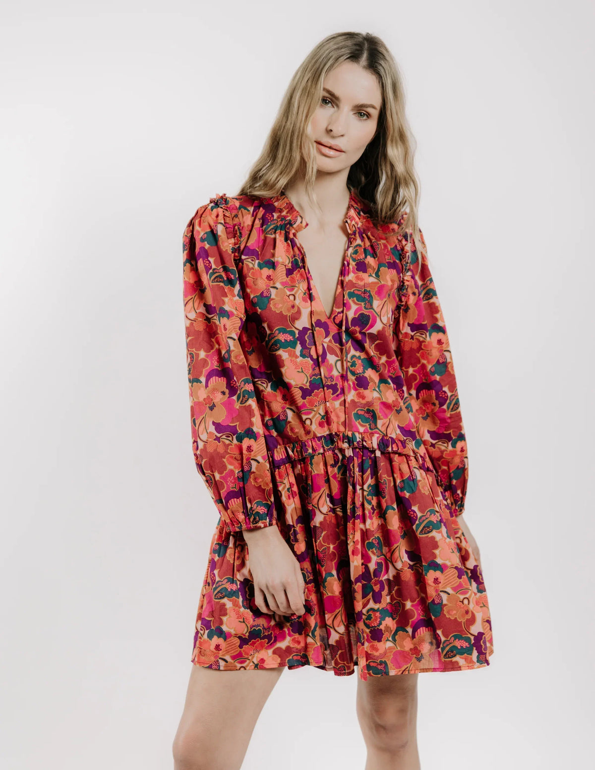EDITH LONG SLEEVE DRESS