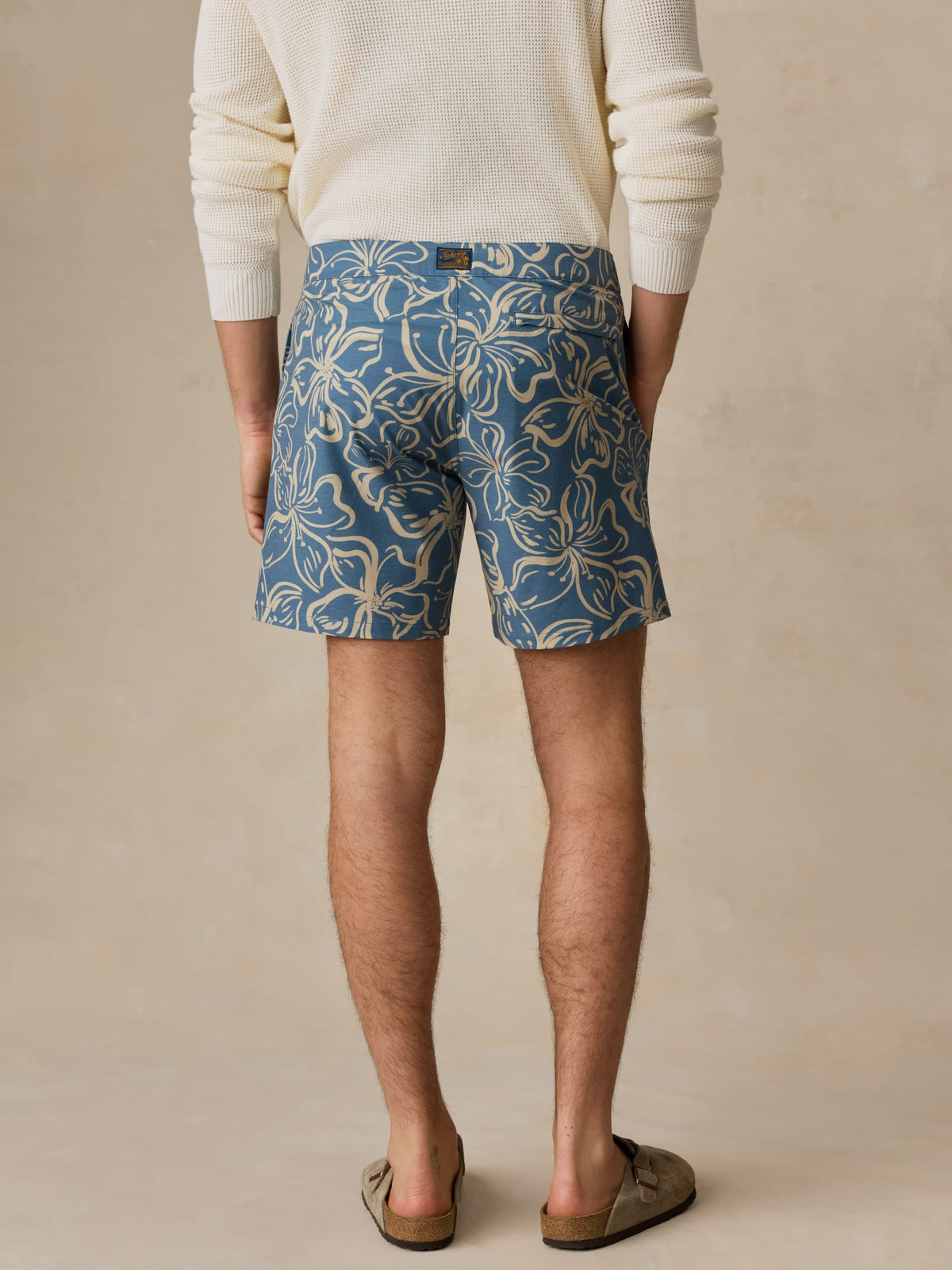 All Day Boardshort - Aqua Sand Blossom