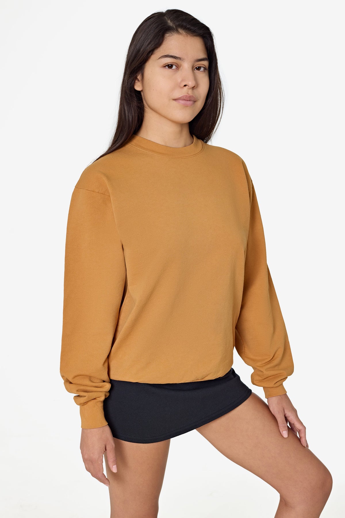 MWT07GD - Long Sleeve Garment Dye French Terry Pullover