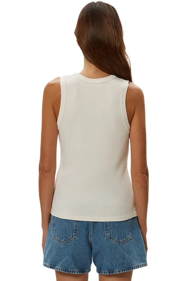 BRYNN SCOOP NECK MUSCLE TANK
