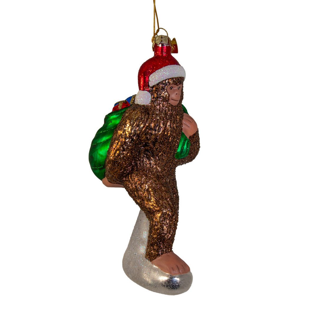 Noble Gems Bigfoot With Gifts Ornament