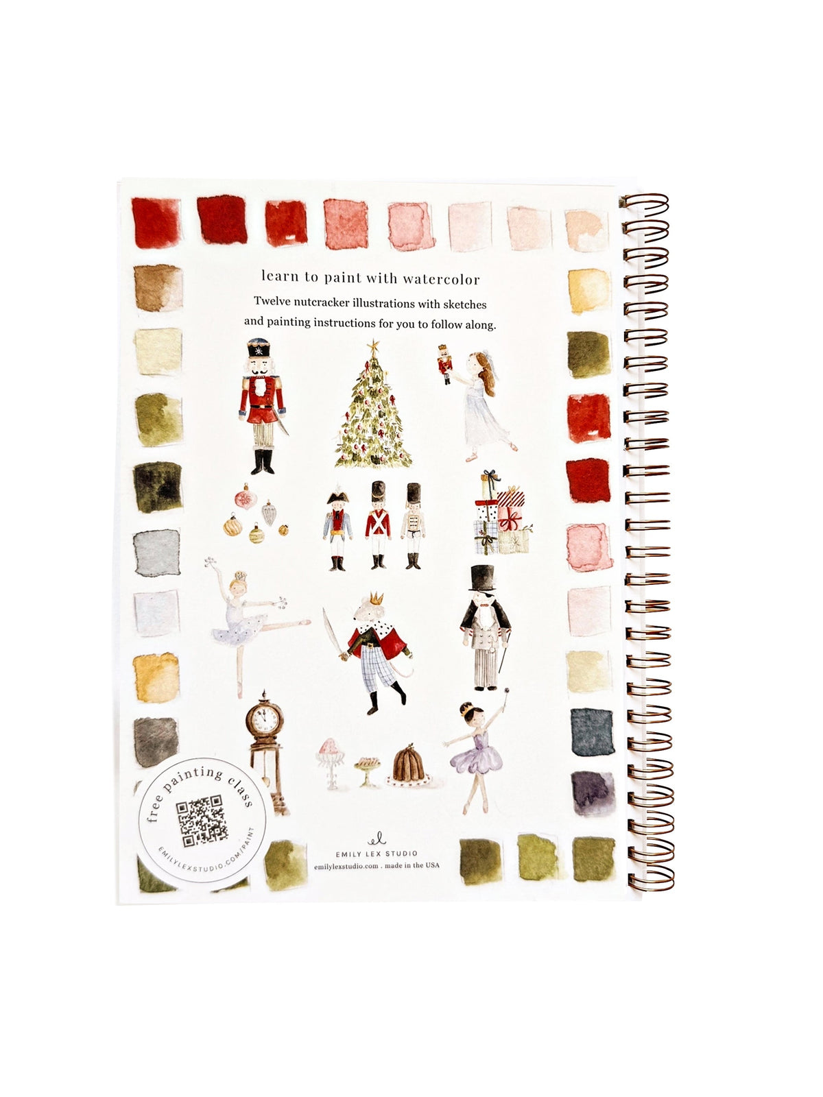 Nutcracker Watercolor Gift Set